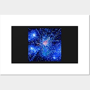 Pixel Firework No.12 Posters and Art